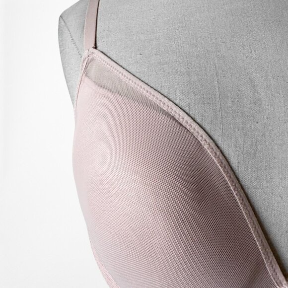 Maidenform Pastel Pink Padded Lingerie Bra Size 36C - Picture 4 of 4